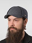 Бейсболка FREDRIKSON арт. 3265-623/70 (серый)